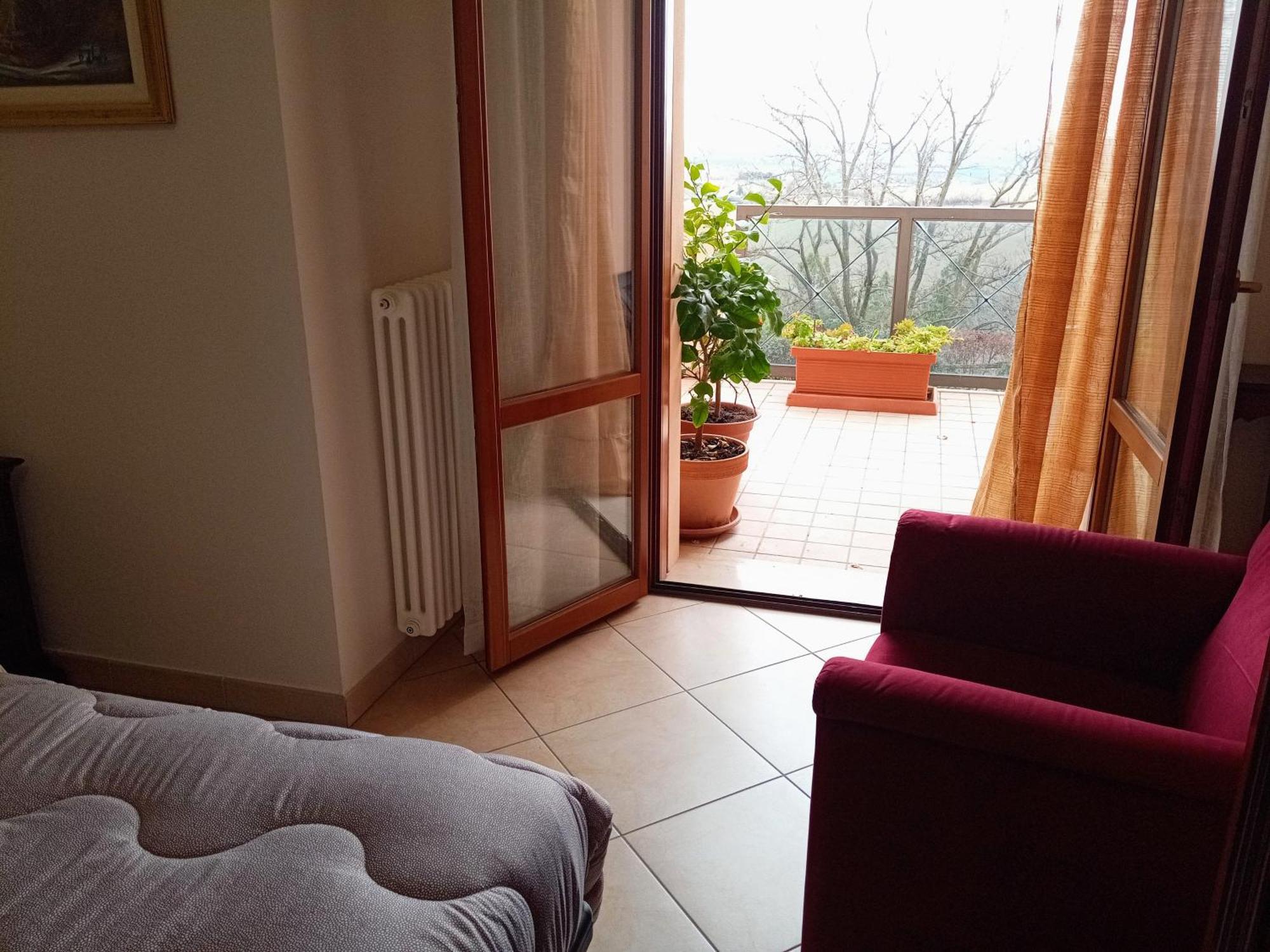 Appartamento Che Vista! Affittacamere Mombaroccio Eksteriør billede